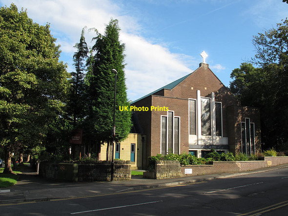 Photo 6"x4" St Urban's church, Grove Lane, Headingley Leeds\/SE3034 c2016