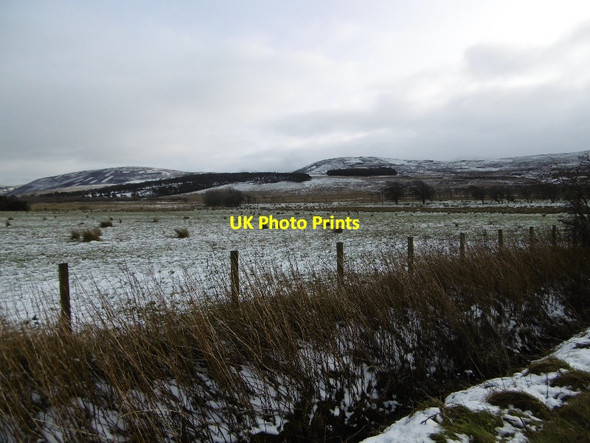 Photo 6"x4" Fields, West Rigg Glenbrock c2016