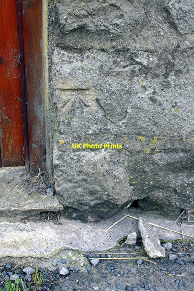 Photo 6"x4" Benchmark on 'Spring Cottage' Blades\/SD9898 c2016