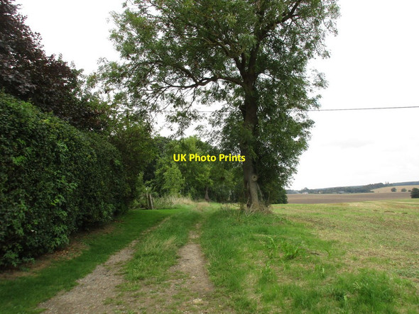 Photo 6"x4" Track to Keisby Keisby c2016