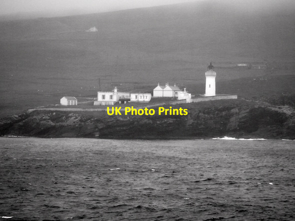Photo 6"x4" Bressay Lighthouse (Kirkabister Ness) Grindiscol c2016