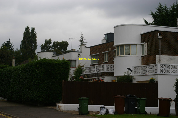 Photo 6"x4" Inter-war moderne housing, Kerry Avenue, Stanmore Stanmore\/TQ1691 c2016