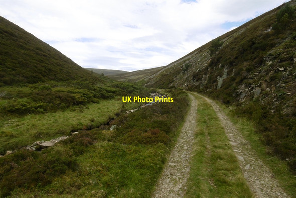 Photo 6"x4" The road up Glen Earnan Ernan Water c2016