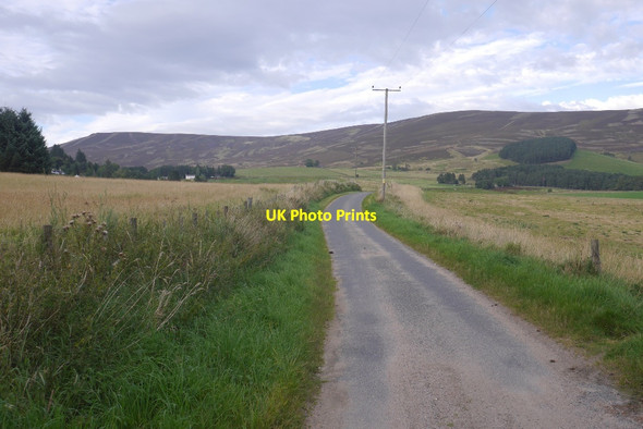 Photo 6"x4" Road, Glen Buchat Kirkton of Glenbuchat c2016