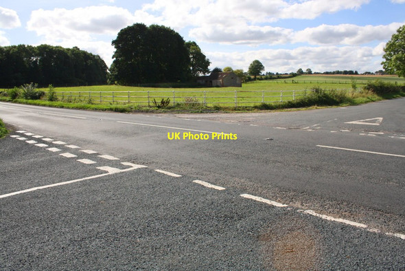 Photo 6"x4" Crossroads of Watlass Lane and B6268 Thornton Watlass c2016