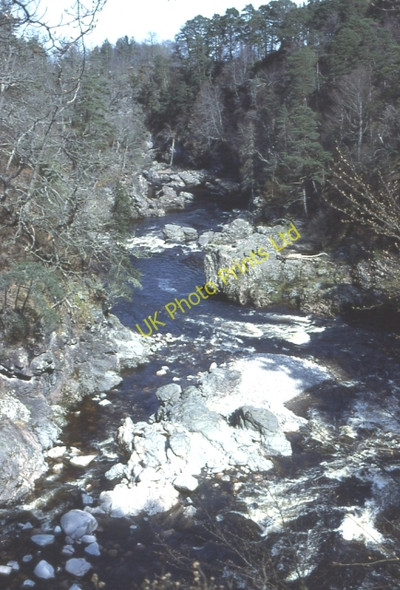 Photo 6"x4" Findhorn  Gorge Conicavel c1984