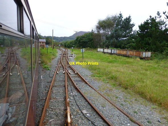 Photo 6"x4" The junction at Pen-y-Mount on the Welsh Highland Railway Porthmadog c2016