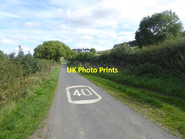 Photo 6"x4" Bradley Fell Road Prudhoe c2016
