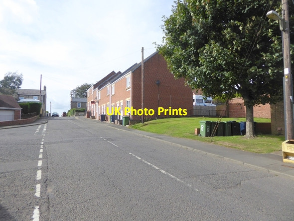 Photo 6"x4" Houses on Bradley Fell Road, Greenside Coalburns c2016 P1