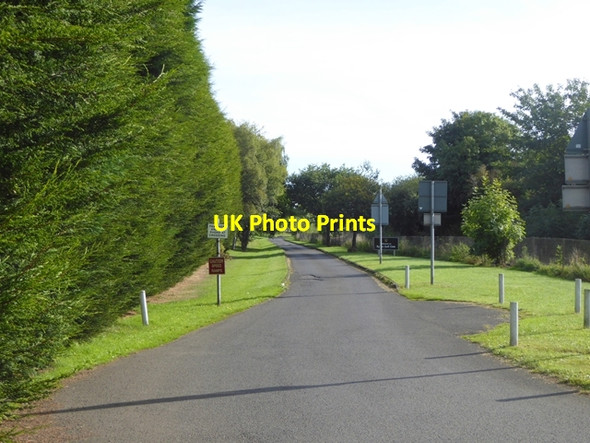 Photo 6"x4" Road to Ryton Golf Club Ryton\/NZ1564 c2016