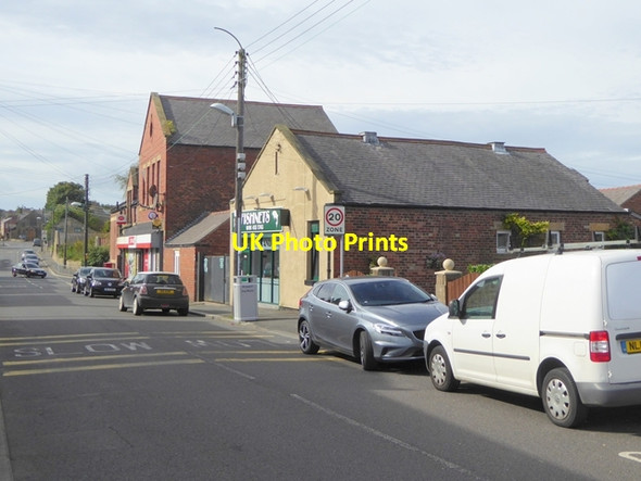 Photo 6"x4" Shops on Lead Road, Greenside Ryton\/NZ1564 c2016