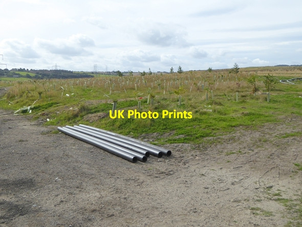 Photo 6"x4" Restored landfill site at Burnhills Blaydon c2016