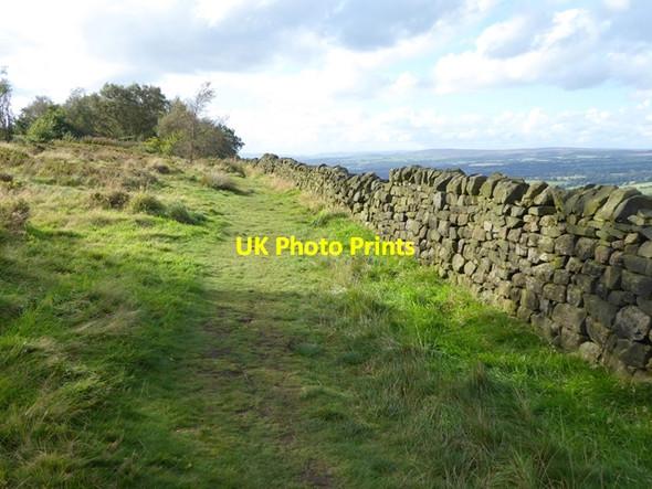 Photo 6"x4" The crest of the Chevin Otley\/SE2045 c2016