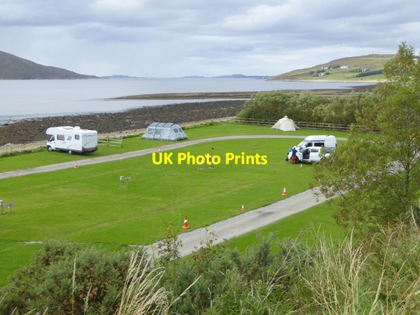 Photo 6"x4" Campsite at Ullapool Ullapool c2016