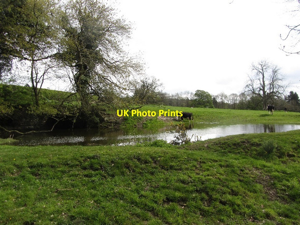 Photo 6"x4" Flooded quarry, Croft Croft\/SO4565 c2012