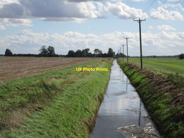 Photo 6"x4" Mill Drain, Dunston Fen Sots Hole c2016