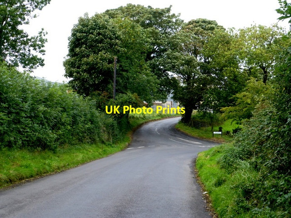 Photo 6"x4" Ballynahatty Road Omagh c2016