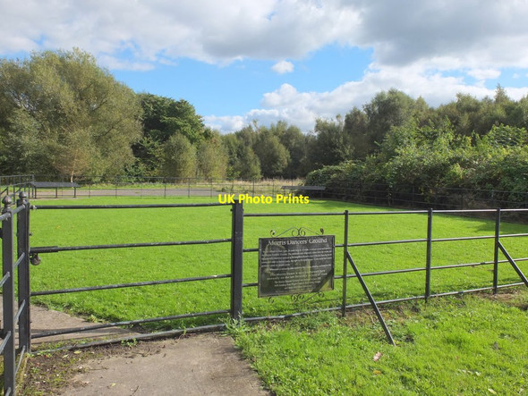 Photo 6"x4" Morris Dancers' Ground, Park Lane, Abram Abram c2016