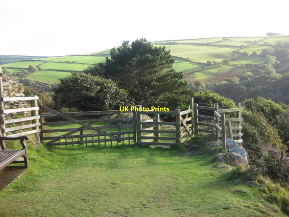 Photo 6"x4" Exmoor Gateway Lynton c2016
