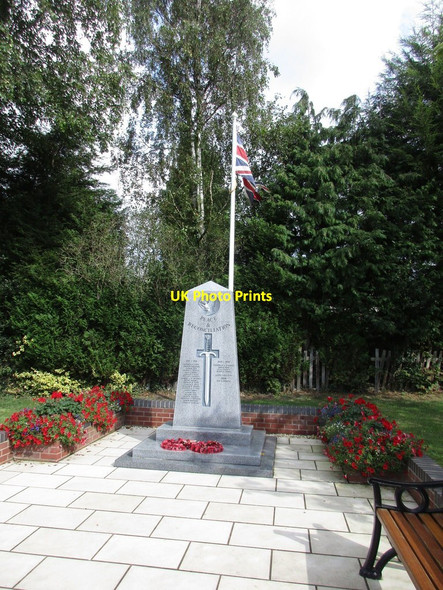 Photo 6"x4" War Memorial, Brinklow Brinklow\/SP4379 c2016