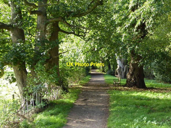 Photo 6"x4" Wooded path to Baddesley Clinton church Baddesley Clinton\/SP2072 c2016