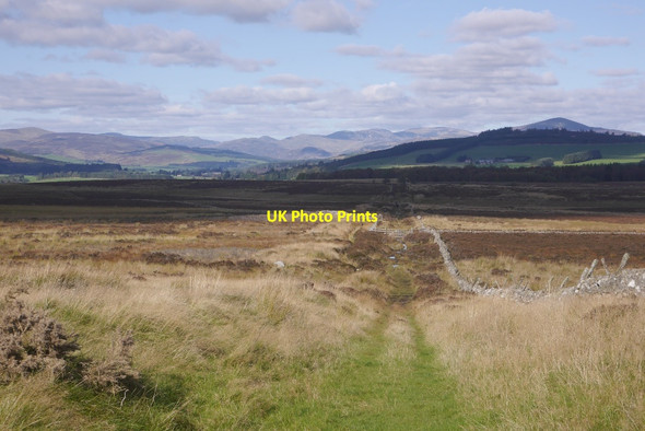 Photo 6"x4" Drove road, Cockrage Moor Bridge of Cally c2016