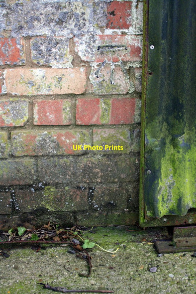 Photo 6"x4" Benchmark on Stone House Farm building Cold Overton c2016