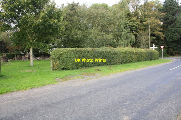 Photo 6"x4" Road junction (Somerby Road\/Cold Overton Road) at Manor Farm Knossington c2016
