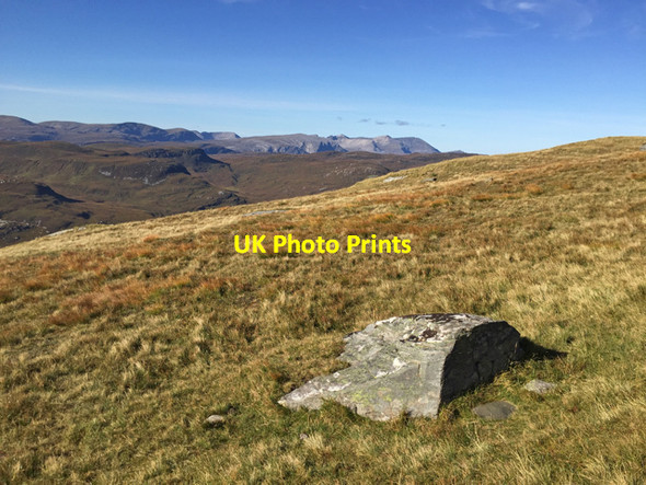 Photo 6"x4" Low on the south ridge of Ben Hope Allt a' Mhuiseil c2016