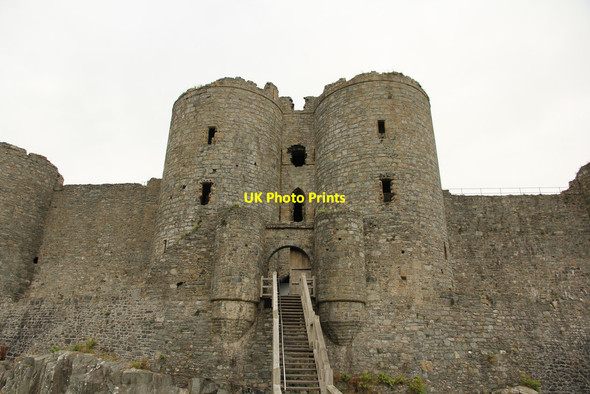 Photo 6"x4" Harlech Castle Harlech c2014