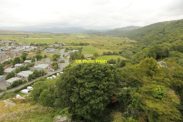 Photo 6"x4" Harlech Castle view Harlech c2014