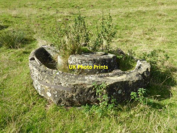 Photo 6"x4" Drinking trough, Brockhampton Park Linley Green c2016