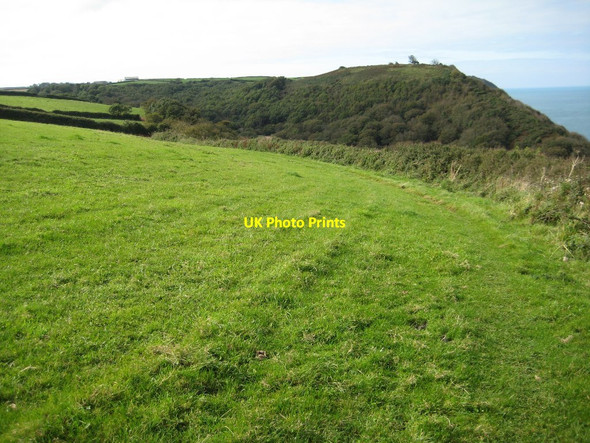 Photo 6"x4" The coast path near Brownsham Cliff Mouth Mill c2009