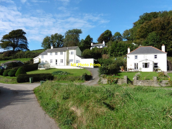 Photo 6"x4" Houses at Stonecombe Bugford c2016