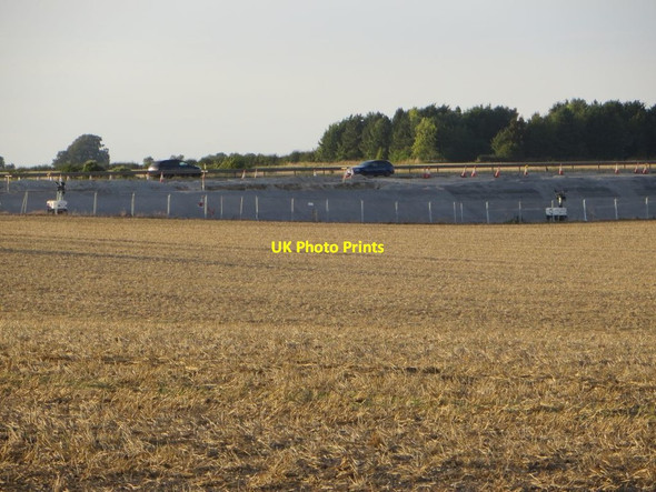 Photo 6"x4" Cars going Past Chilton\/SU4885 c2016