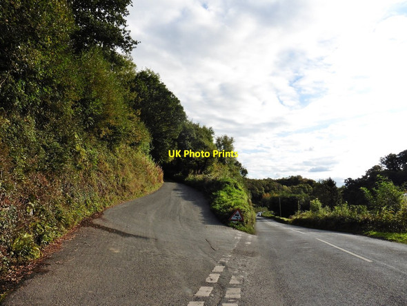 Photo 6"x4" Turning for Toll Bar Cross Kingsheanton c2016