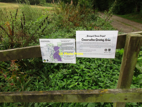 Photo 6"x4" Bromyard Downs management Bromyard Downs c2016