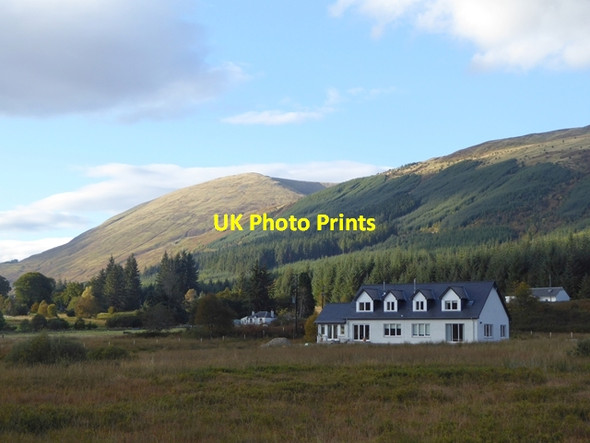 Photo 6"x4" Meadow at the mouth of Glen Loy Muirshearlich c2016