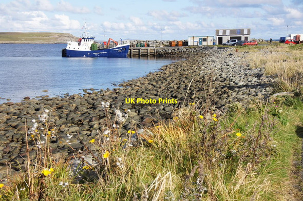 Photo 6"x4" MV Good Shepherd IV at Grutness Pier Grutness c2016