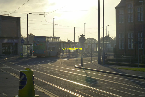 Photo 6"x4" Morning light at Beeston Interchange Beeston\/SK5236 c2016