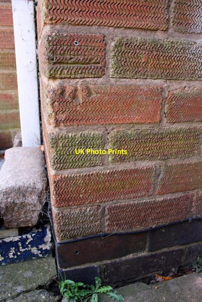 Photo 6"x4" Benchmark on #1 Stephen Road Newark-on-Trent c2016