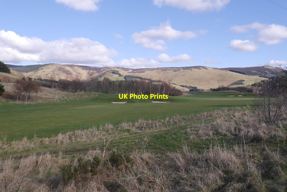Photo 6"x4" Cardrona golf course Glentress\/NT2839 c2016