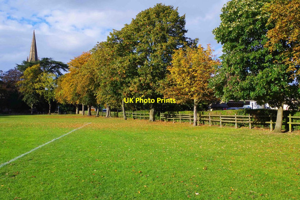 Photo 6"x4" Trees in Leys Recreation Ground, Station Lane, Witney, Oxon Witney c2016