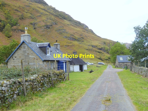 Photo 6"x4" Cottages at Kinloch Hourn Kinloch Hourn c2016