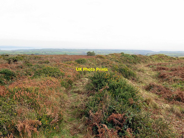 Photo 6"x4" Caer Br\u00c3\u00a2n hillfort Grumbla c2016