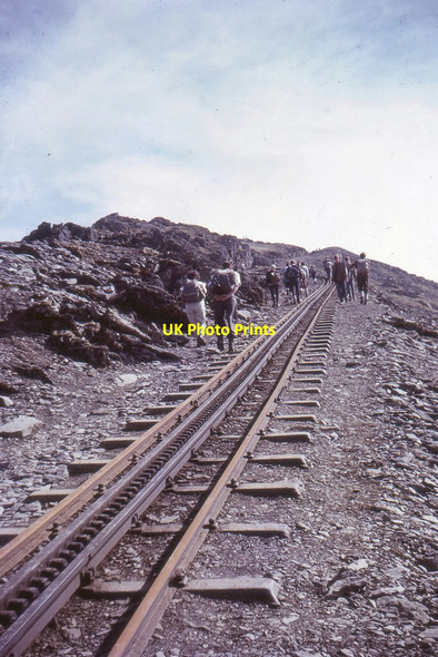 Photo 6"x4" Ascending Snowdon, 1966 Gwastadnant c1966