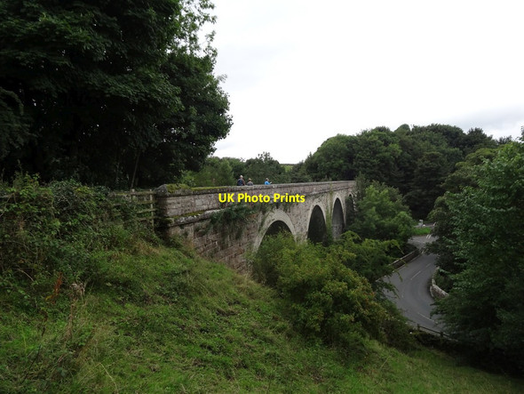 Photo 6"x4" Viaduct over the River Lune (disused railway line) Laithkirk c2016