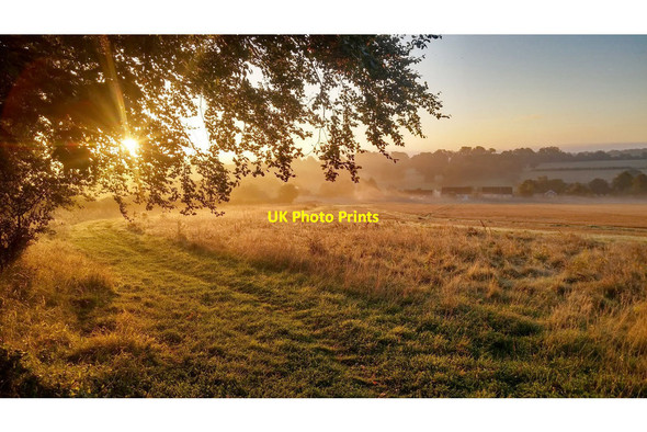 Photo 6"x4" Early morning, Upton Grey Upton Grey c2016