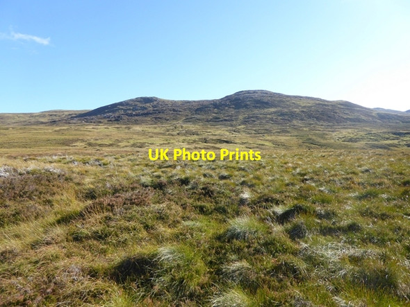Photo 6"x4" Moorland at the foot of C\u00c3\u00a0rn a' Chuilinn Allt Doe c2016