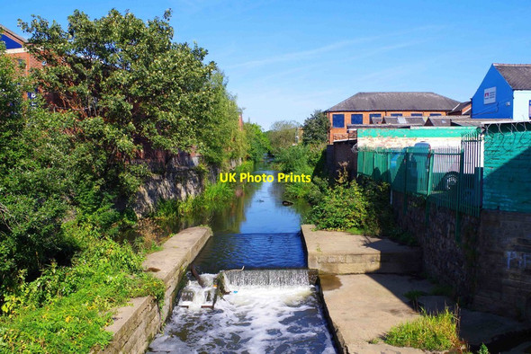 Photo 6"x4" River Skerne near Russell Street, Darlington Darlington c2016